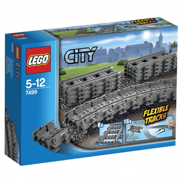 Конструктор LEGO City Trains 7499 Гибкие пути в Новосибирске