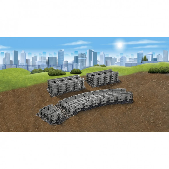 Конструктор LEGO City Trains 7499 Гибкие пути в Новосибирске