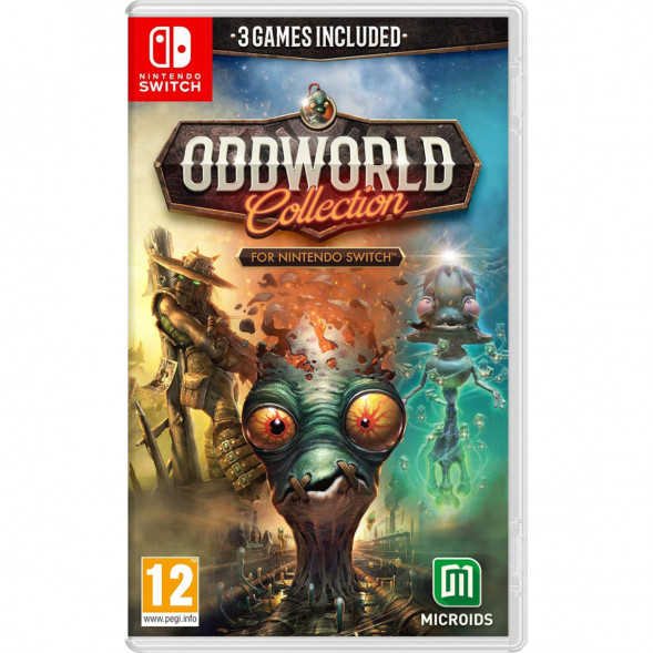 Игра Oddworld Collection [Nintendo Switch, русские субтитры] в Новосибирске