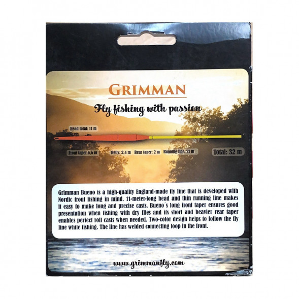Рыболовная леска Grimman Bueno WF 6 Floating WF6F в Новосибирске