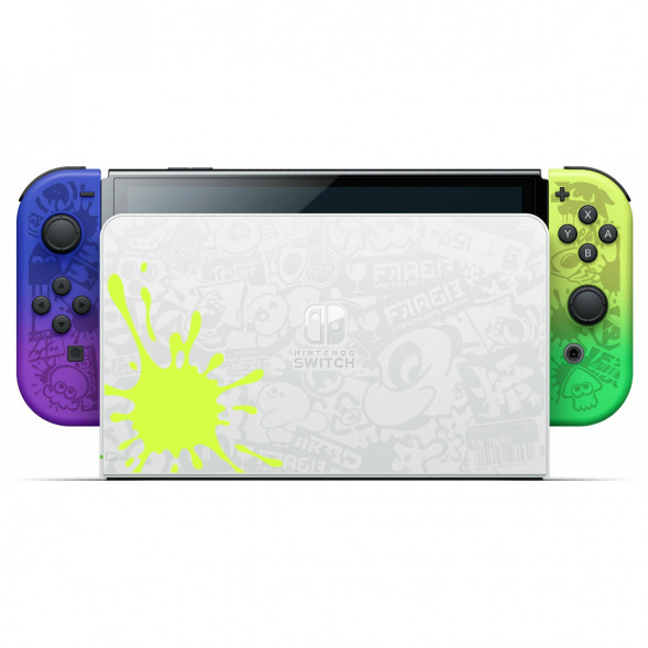 Игровая приставка Nintendo Switch OLED 64 ГБ, Splatoon 3 Edition в Новосибирске