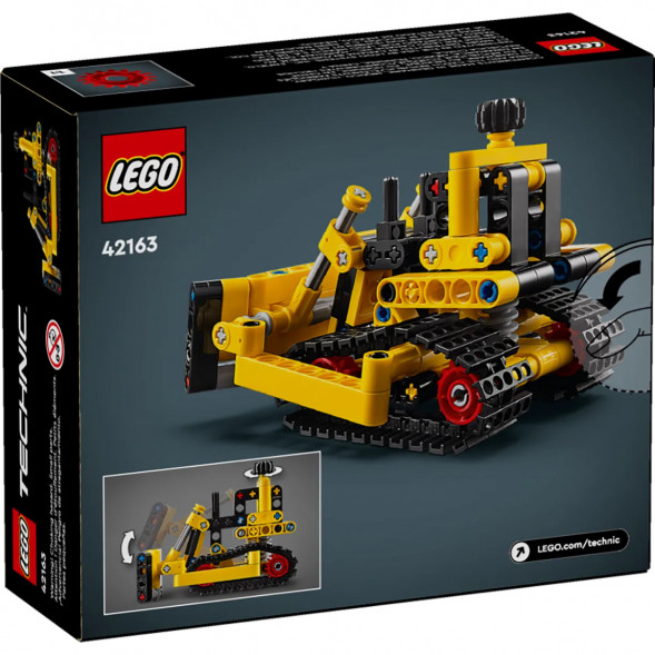 Конструктор LEGO Technic 42163 Cверхмощный бульдозер в Новосибирске