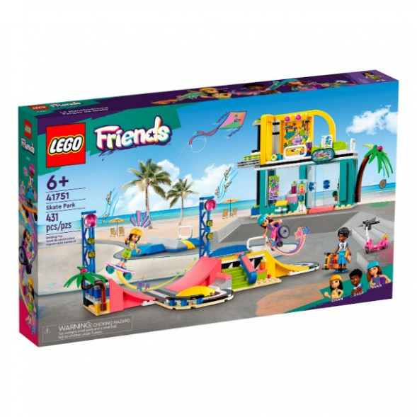 Конструктор LEGO Friends 41751 Скейт-парк в Новосибирске