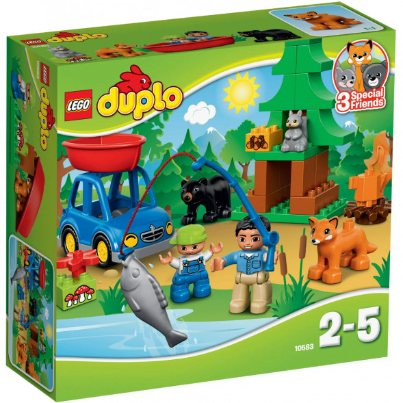Конструктор LEGO DUPLO 10583 Рыбалка в лесу в Новосибирске