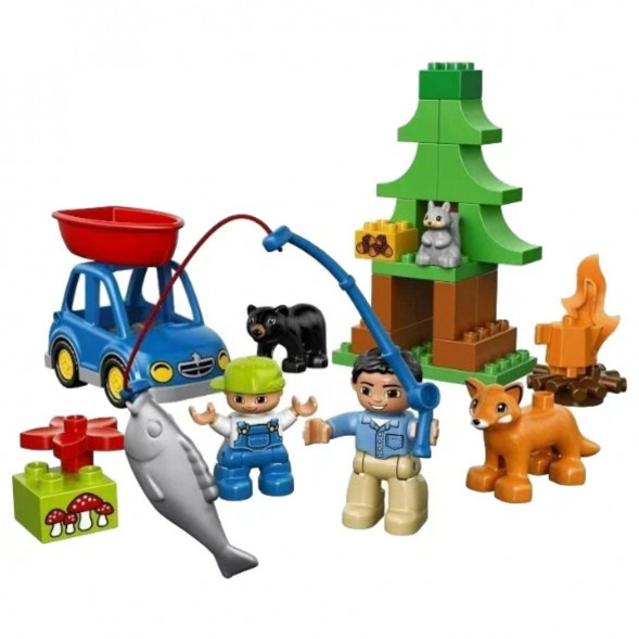 Конструктор LEGO DUPLO 10583 Рыбалка в лесу в Новосибирске