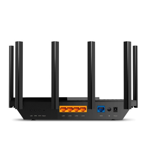 Роутер беспроводной TP-Link Archer AX72 AX5400 10/100/1000BASE-TX черный в Новосибирске