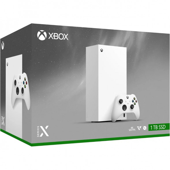 Игровая приставка Microsoft Xbox Series X Digital Edition, 1 ТБ, белый в Новосибирске