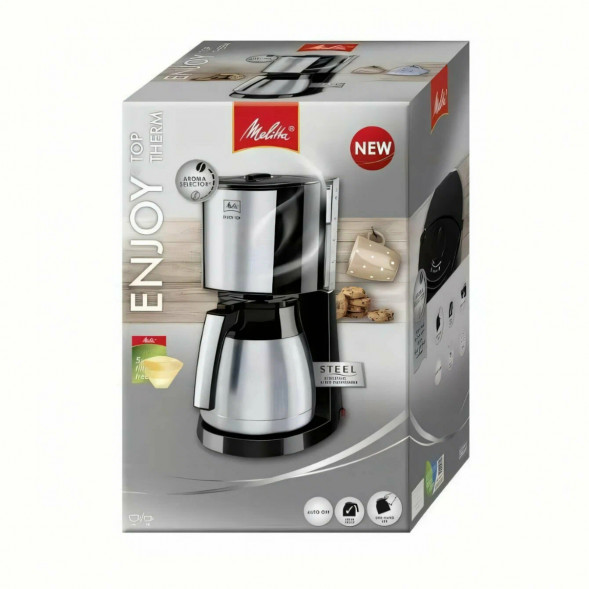 Кофеварка капельная Melitta Enjoy Top Therm, черная в Новосибирске