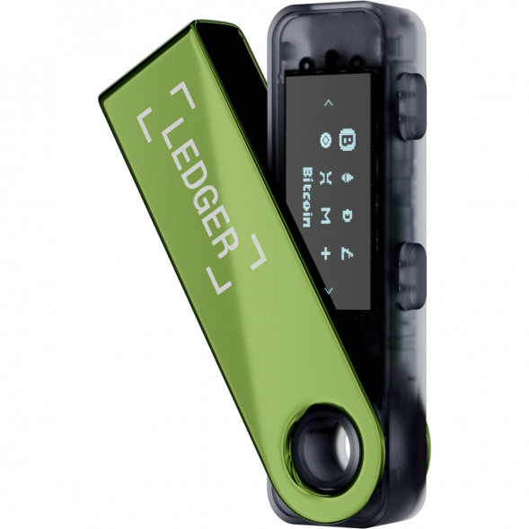 Криптокошелек Ledger Nano S Plus 1 шт., Oxidate Green в Новосибирске