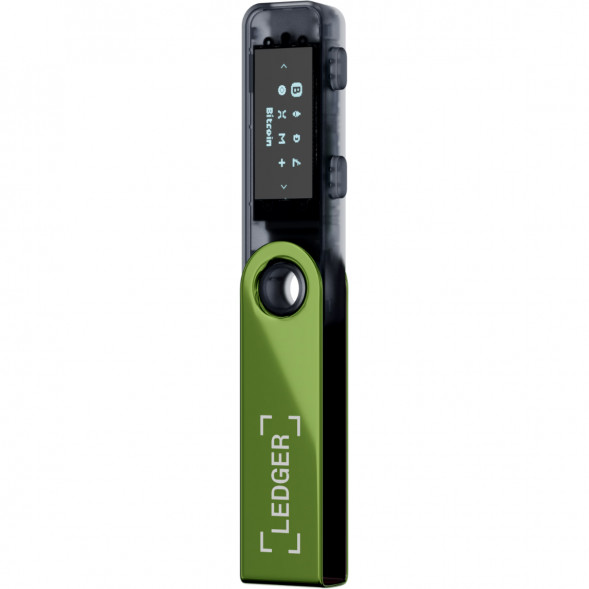 Криптокошелек Ledger Nano S Plus 1 шт., Oxidate Green в Новосибирске