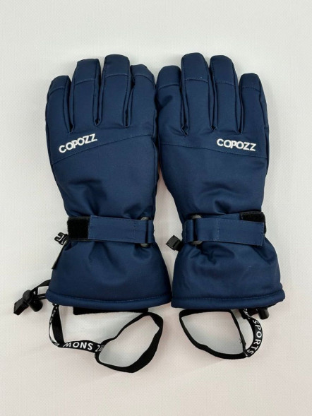 Перчатки горнолыжные сноубордические Copozz (синий, M) в Новосибирске