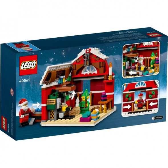 Конструктор LEGO Seasonal 40565 Мастерская Санты в Новосибирске