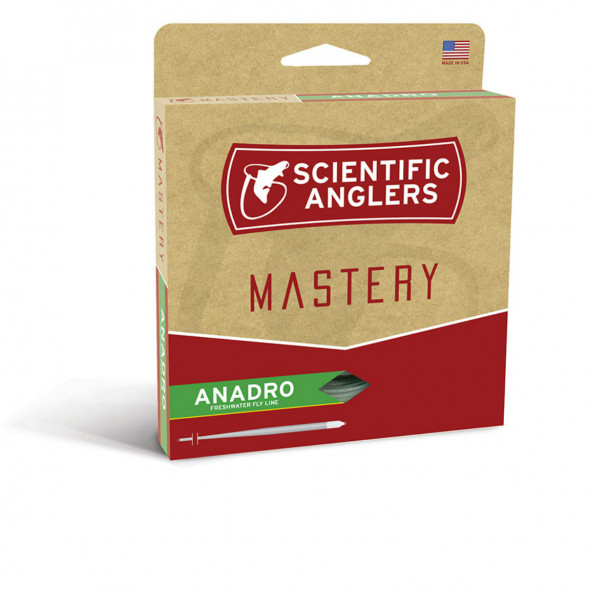 Шнур нахлыстовый Scientific Anglers Mastery Anadro 123822 WF-6-F, Green/Yellow в Новосибирске