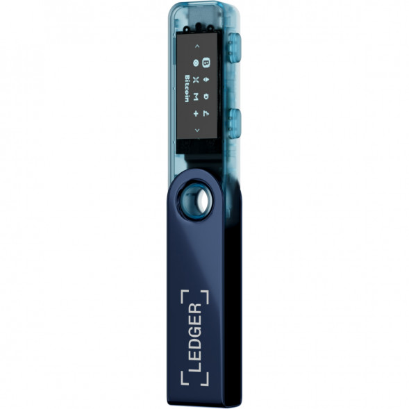 Криптокошелек Ledger Nano S Plus 1 шт., Neptune Blue в Новосибирске