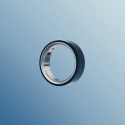 Умное кольцо Oura Ring 4 Ceramic (размер 12), Темная ночь/Midnight