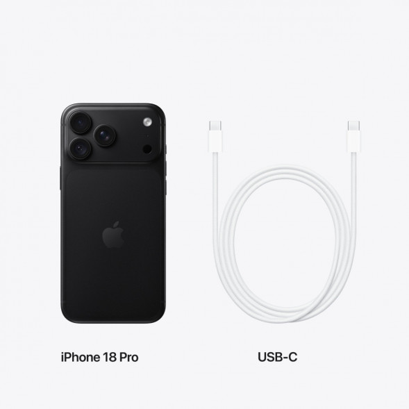 Смартфон Apple iPhone 18 Pro 512GB (eSIM), Black в Новосибирске