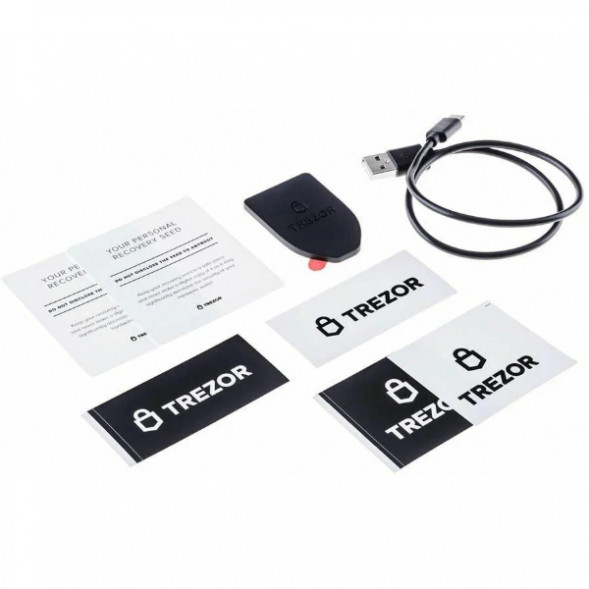 Аппаратный криптокошелек Trezor Model T в Новосибирске