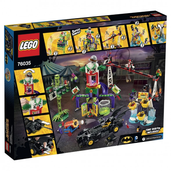 Конструктор LEGO Super Heroes 76035 Джокерленд  в Новосибирске