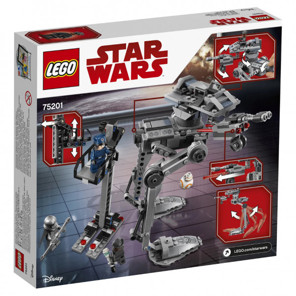 Конструктор LEGO Star Wars 75201 Вездеход AT-ST Первого Ордена в Новосибирске