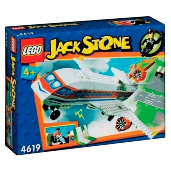 Конструктор LEGO Jack Stone 4619 Патрульный самолет AIR в Новосибирске