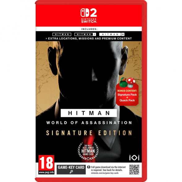 Игра Hitman World of Assassination Signature Edition [Nintendo Switch 2, русские субтитры] в Новосибирске