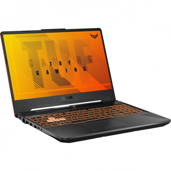 Ноутбук ASUS TUF Gaming A15 FA506NCG-HN330 (15.6&amp;quot;, IPS, AMD Ryzen 7 8845HS 3.8ГГц, 8-ядерный, 16ГБ DDR5, 512ГБ SSD, NVIDIA GeForce RTX 3050 - 4 ГБ, без ОС), черный в Новосибирске
