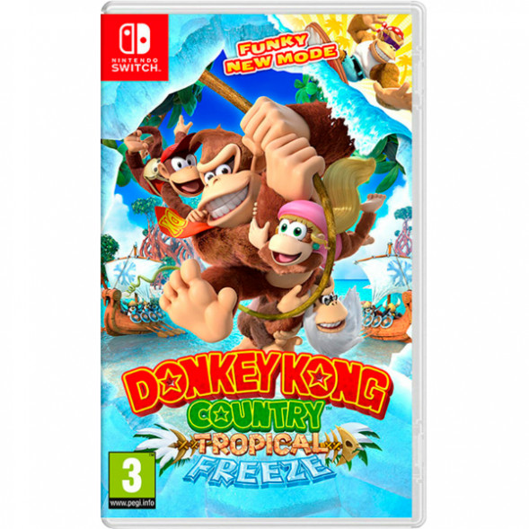 Игра Donkey Kong Country: Tropical Freeze [Nintendo Switch, английская версия] в Новосибирске