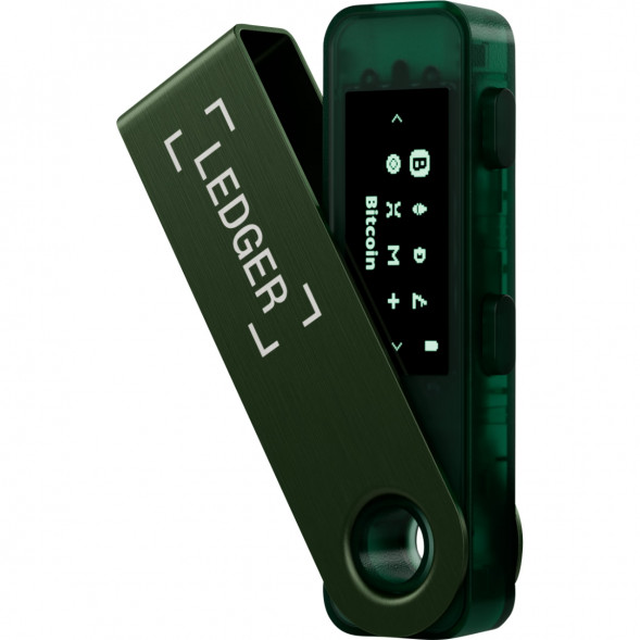 Криптокошелек Ledger Nano S Plus 1 шт., Emerald Green в Новосибирске