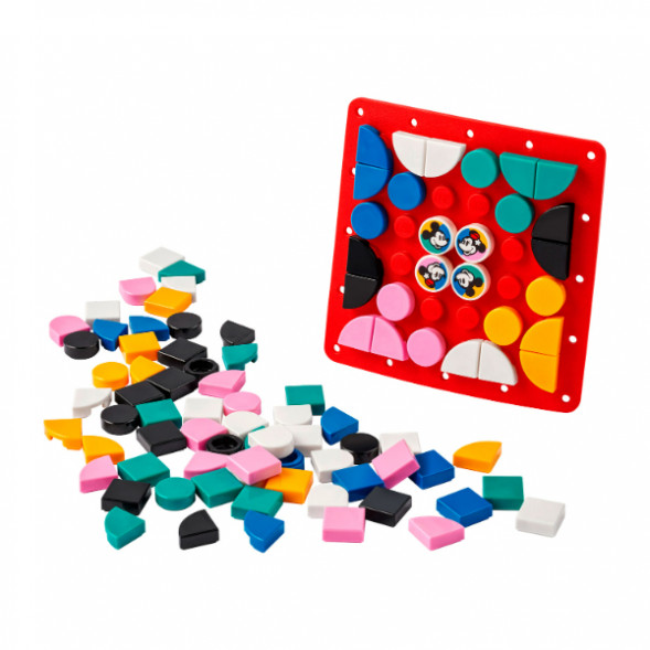 Конструктор LEGO DOTS 41963 Пластина-нашивка с тайлами «Микки и Минни Маус» в Новосибирске