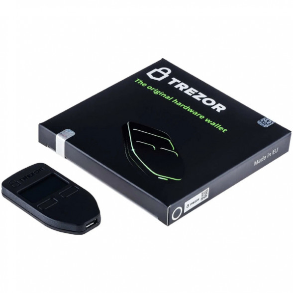 Аппаратный криптокошелек Trezor One, Black в Новосибирске