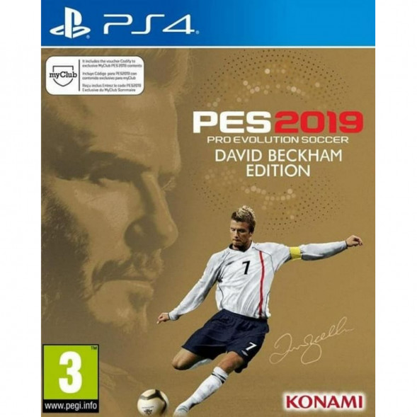 Игра PES 2019: Pro Evolution Soccer. David Beckham Edition [PS4, русские субтитры] в Новосибирске