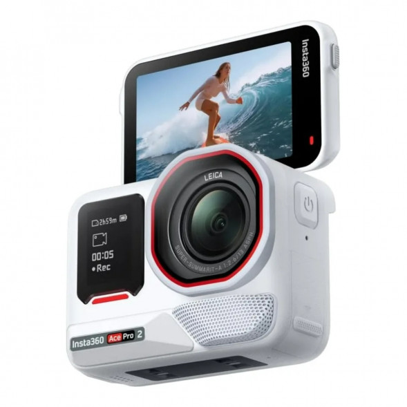 Экшн-камера Insta360 Ace Pro 2 Single Battery Xplorer Bundle, Arctic White в Новосибирске