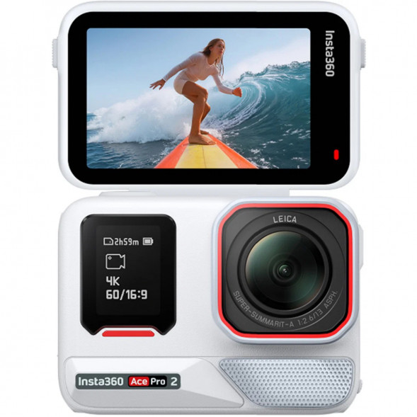 Экшн-камера Insta360 Ace Pro 2 Single Battery Xplorer Bundle, Arctic White в Новосибирске