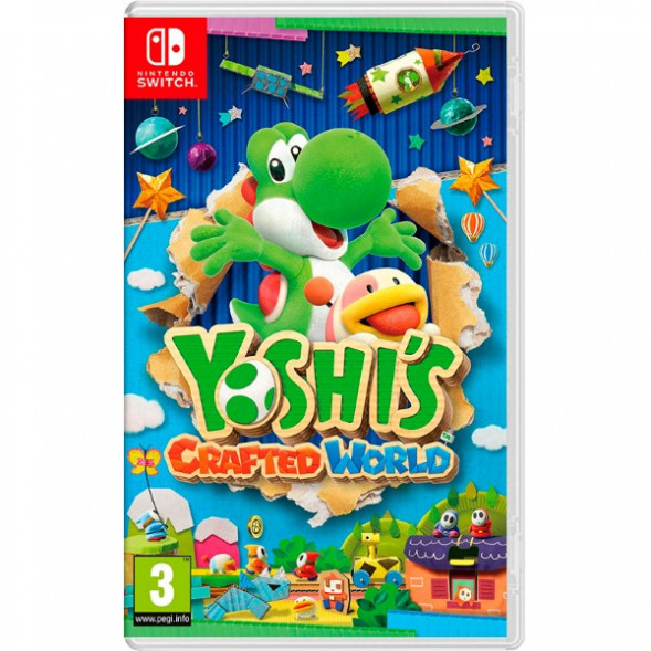 Игра Yoshi&amp;#039;s Crafted World [Nintendo Switch, русская версия] в Новосибирске