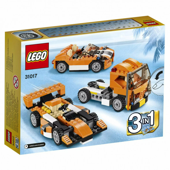 Конструктор LEGO Creator 31017 Гоночная машина Сансет в Новосибирске