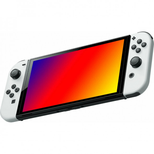 Игровая приставка Nintendo Switch OLED 64 ГБ, белый  в Новосибирске