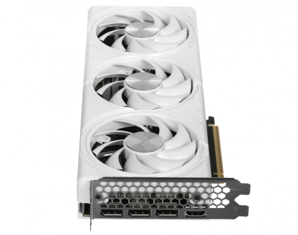 Видеокарта Palit NVIDIA GeForce RTX5070 WHITE OC 12ГБ GDDR7, OC в Новосибирске