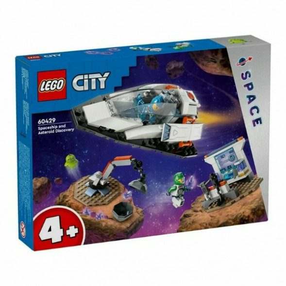 Конструктор LEGO City 60429 Открытие космического корабля и астероида в Новосибирске