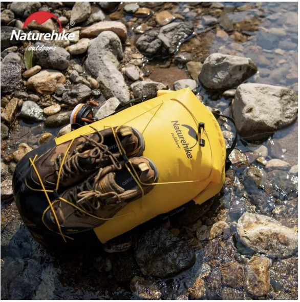 Герморюкзак Naturehike NH21FSB04 30 л, хаки в Новосибирске