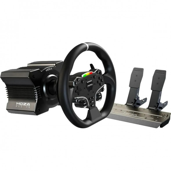Игровой руль MOZA R5 Bundle (R5 Base, ES Wheel, SR-P Lite double Pedals，R5 Table Clamp) RS20 в Новосибирске