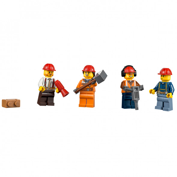Конструктор LEGO City 60072 Набор «Строительная команда» для начинающих в Новосибирске