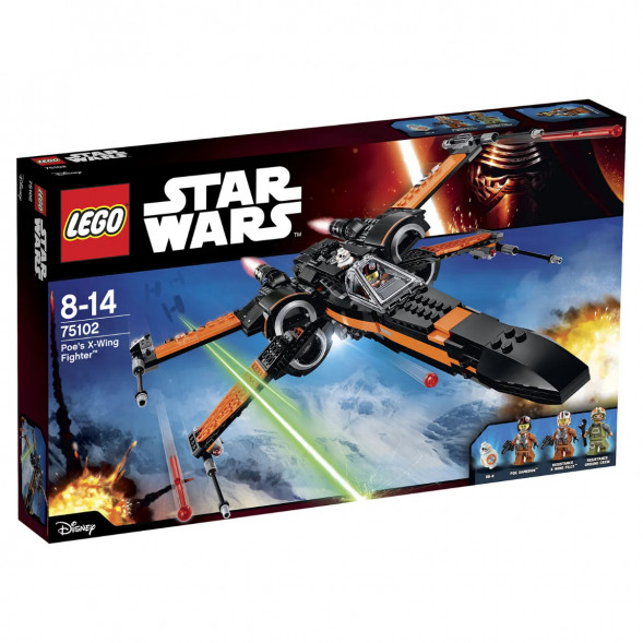 Конструктор LEGO Star Wars 75102 Истребитель По (Poe&amp;#039;s X-Wing Fighter) в Новосибирске