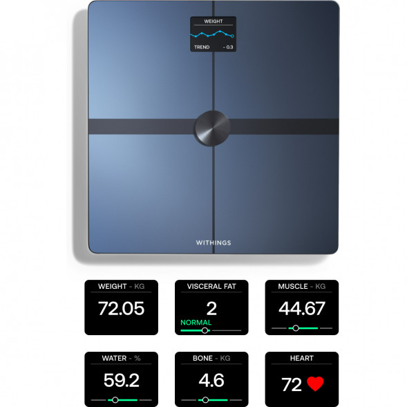 Умные весы Withings Body Smart Black (WBS13-BLACK-ALL-INTER) в Новосибирске