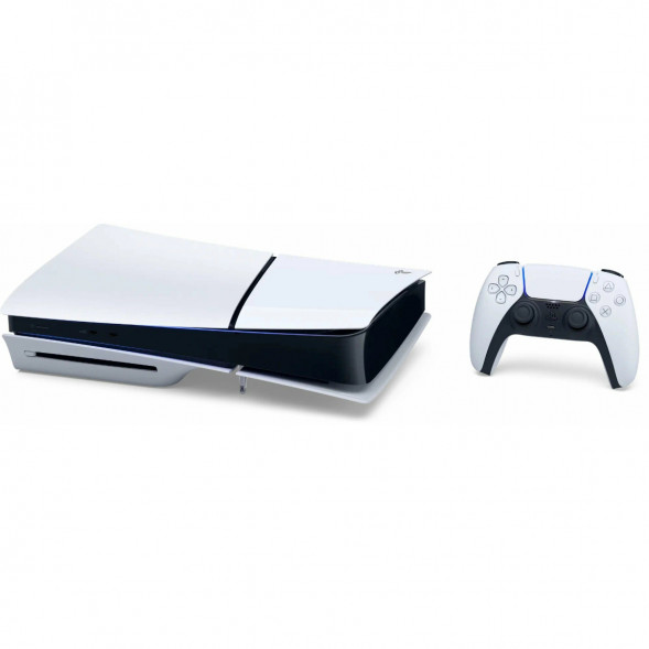 Игровая приставка Sony PlayStation 5 Slim 1TB с дисководом, белый в Новосибирске