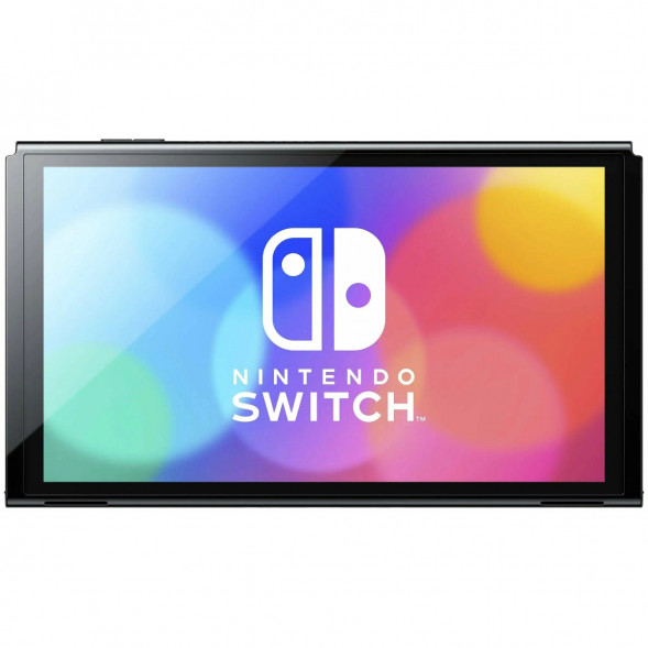 Игровая приставка Nintendo Switch OLED 64 ГБ, неоновый синий/неоновый красный в Новосибирске