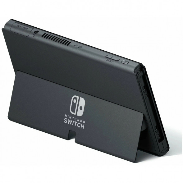 Игровая приставка Nintendo Switch OLED 64 ГБ, неоновый синий/неоновый красный в Новосибирске