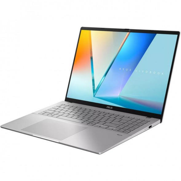 Ноутбук ASUS VivoBook S16 M3607KA-SH117 (16&amp;quot;, OLED, AMD Ryzen AI 5 330 2ГГц, 4 ядра, 32ГБ DDR5, 512ГБ SSD, AMD Radeon 820M, без ОС), серебристый в Новосибирске
