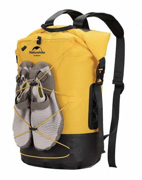 Герморюкзак Naturehike NH21FSB04 30 л, желтый в Новосибирске