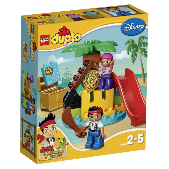 Конструктор LEGO DUPLO Jake 10604 Остров сокровищ в Новосибирске