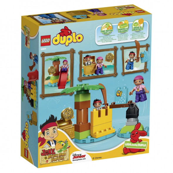 Конструктор LEGO DUPLO Jake 10604 Остров сокровищ в Новосибирске